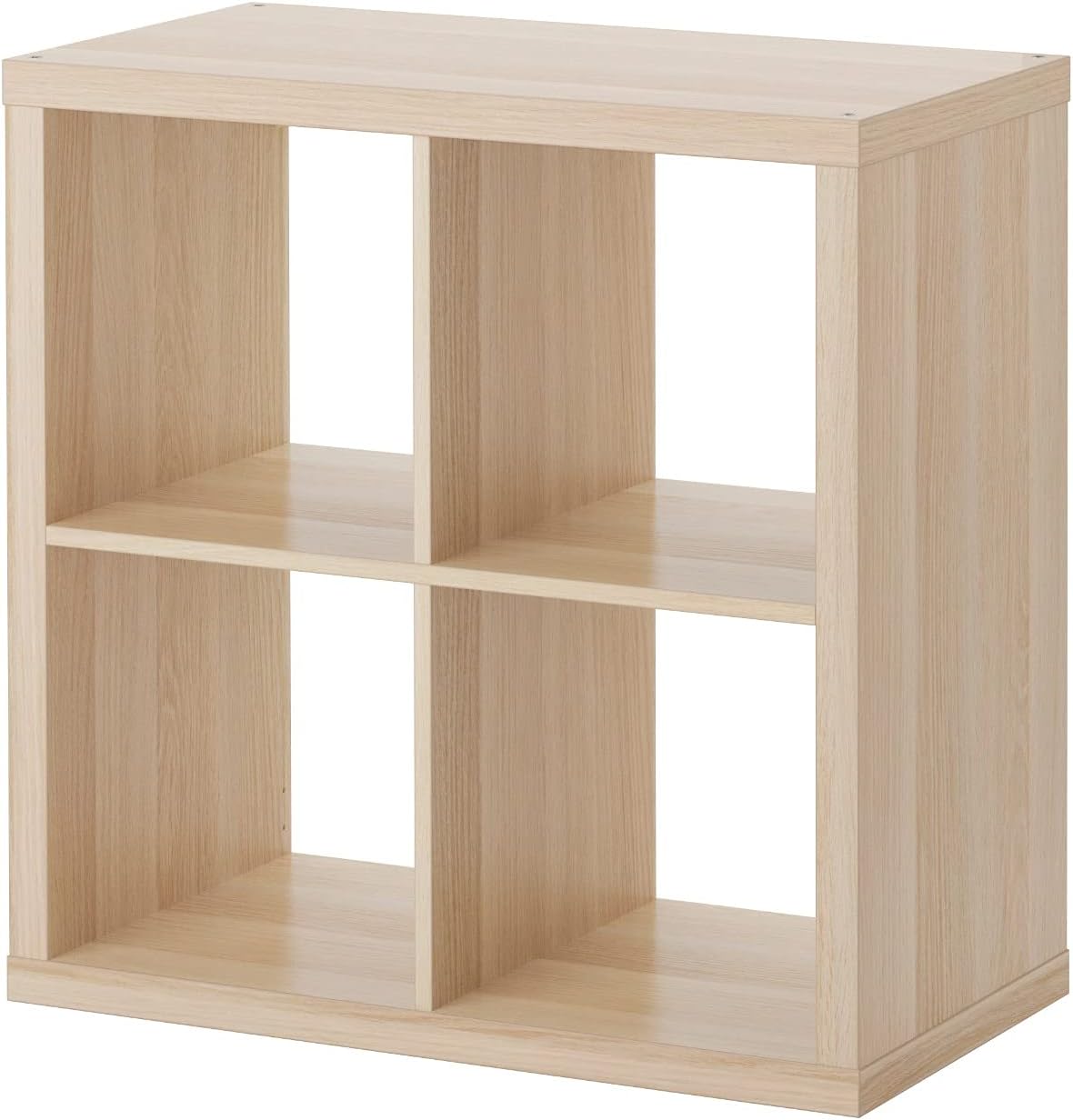 77x77 IKEA KALLAX Shelving unit, larger storage solution, (oak effect, 77x77 ...