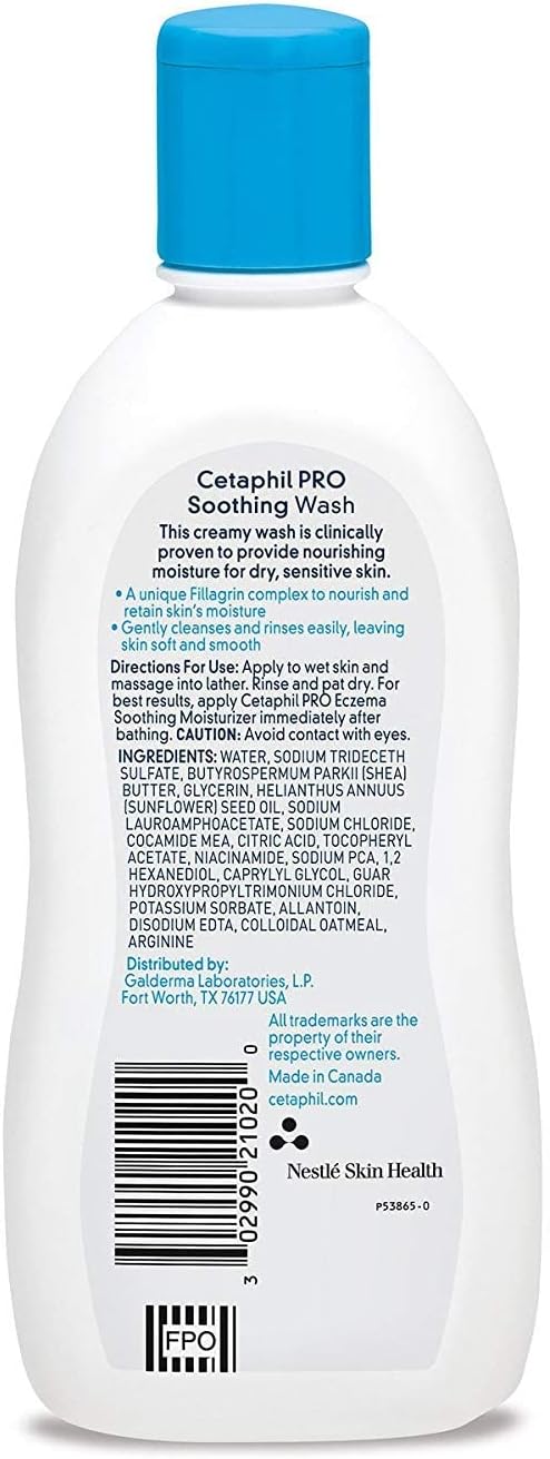Restoraderm Eczema Calming Body Wash, Fragrance Free - 10 Fl Oz, (Pack of 2) - Image 2