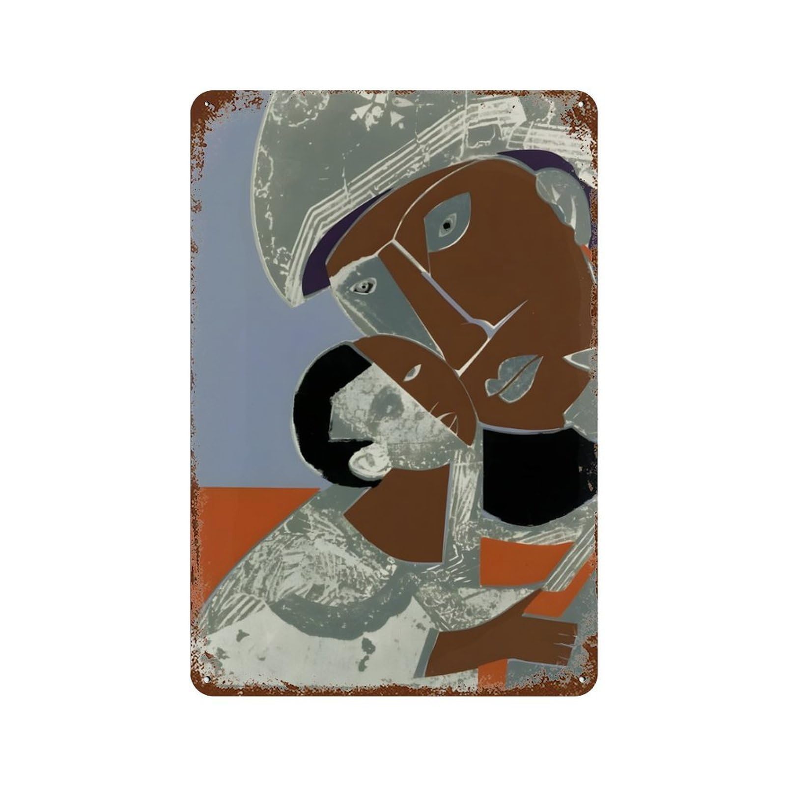 xiaoxiaoshen Romare Bearden (22) Wall Decor Art Metal Tin Poster Modern Home Decor Art Home Bar Shop Decorations Vintage Sign 30x20cm