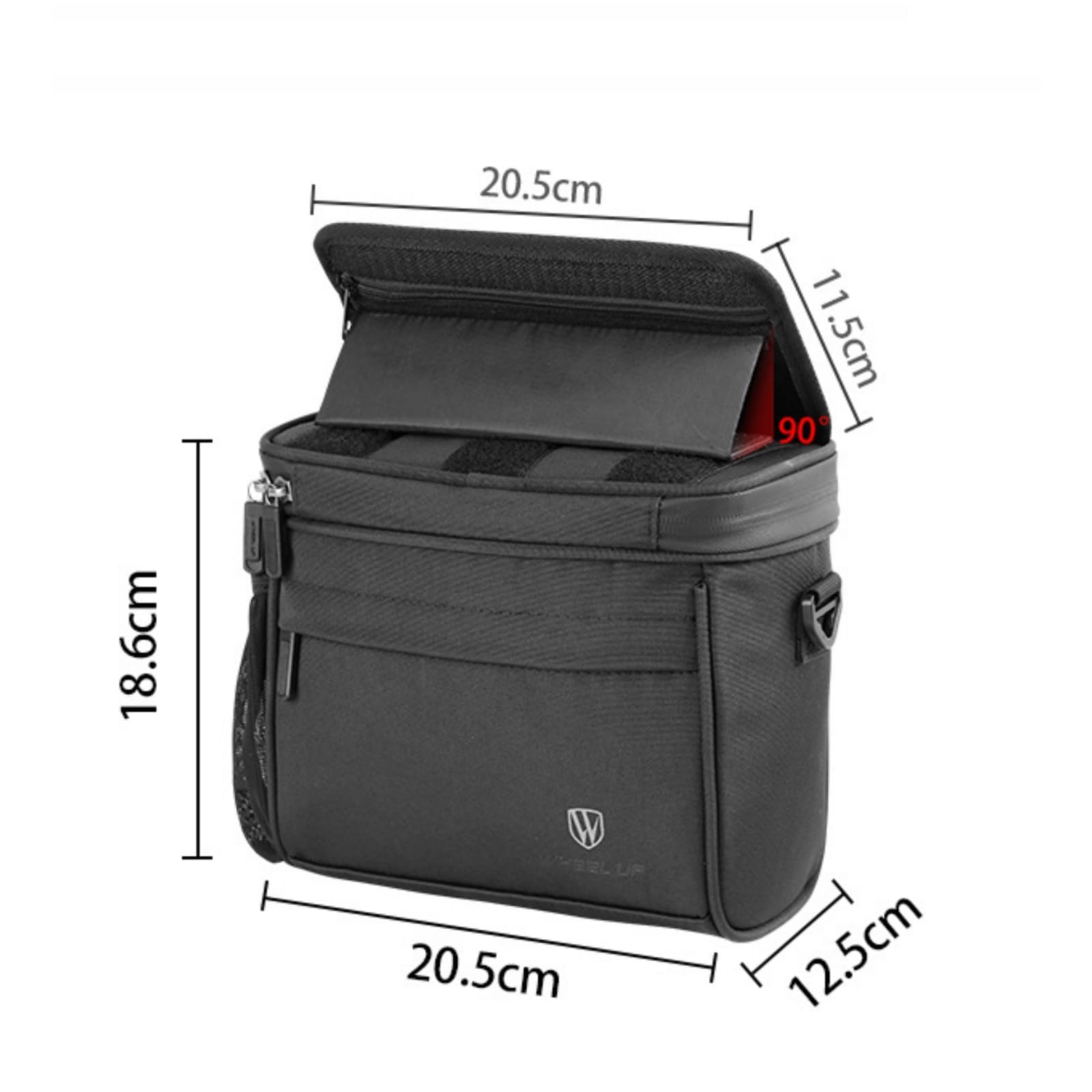 Lenkertasche Fahrrad,Fahrradtasche Lenker,Wasserdicht,Mit Lenkeradapter,Lenkertasche Mit TPU Sensitivem Touchscreen,für Montainbikes, Ebikes, Rennrad
