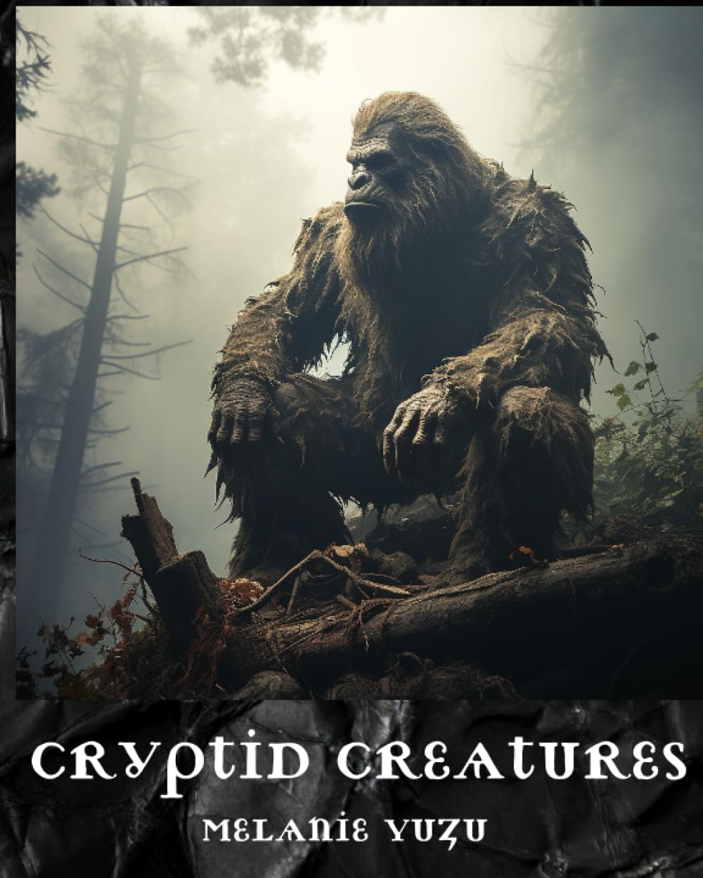 Cryptid Creatures 20 spine-Chilling Designs: Grayscale Coloring Book, Big Foot Folklore, Embrace The Unknown, Yeti Cryptozoology, Unravel The Enigmas surrounding These Legendary Beings