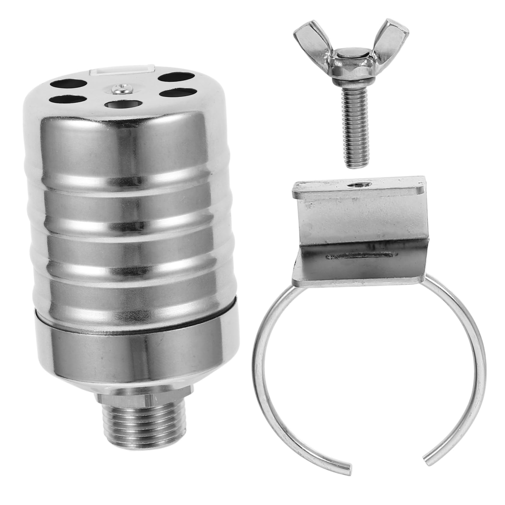 KICHOUSE Float Water Level Controller Ball Valves Float Valve for Stock Tank Automatic Water Shut off Valve Water Float Valve for Water Tank Water Floating Valve Stainless Steel Silver