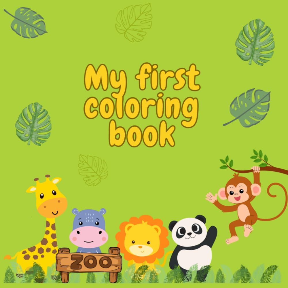Baby Animals Coloring Book: Explore the jungle, ocean and farm with your favorite colors