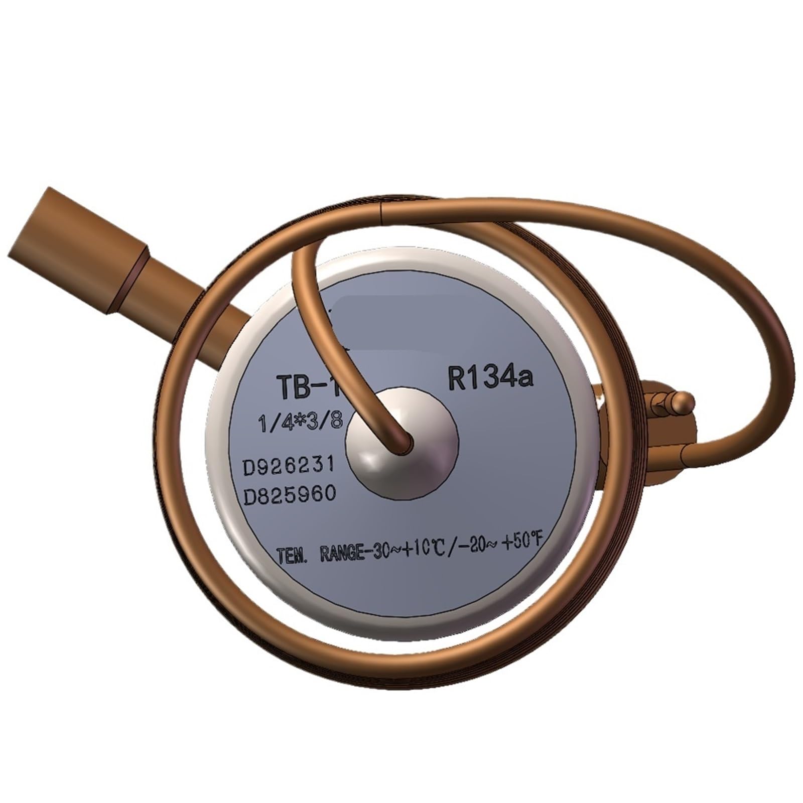 Válvula de expansión termostática para bomba de ca Válvula de expansión termostática 1/4HP R452a 3.5K Sobrecalentamiento fijo