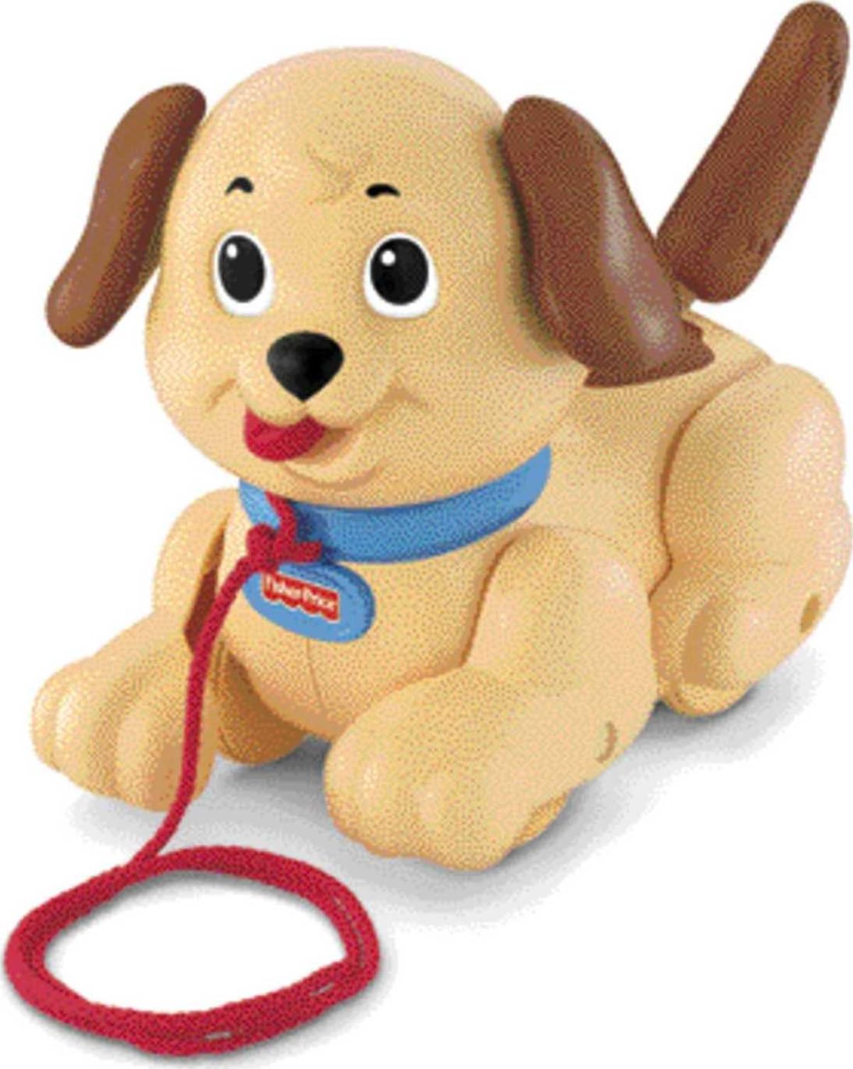 Fisher Price Pull Along Dog 木製おもちゃ Fisher Price Pull Along Dog 木製おもちゃ