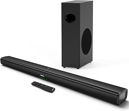 Saiyin Sound Bars for TV with Subwoofer 