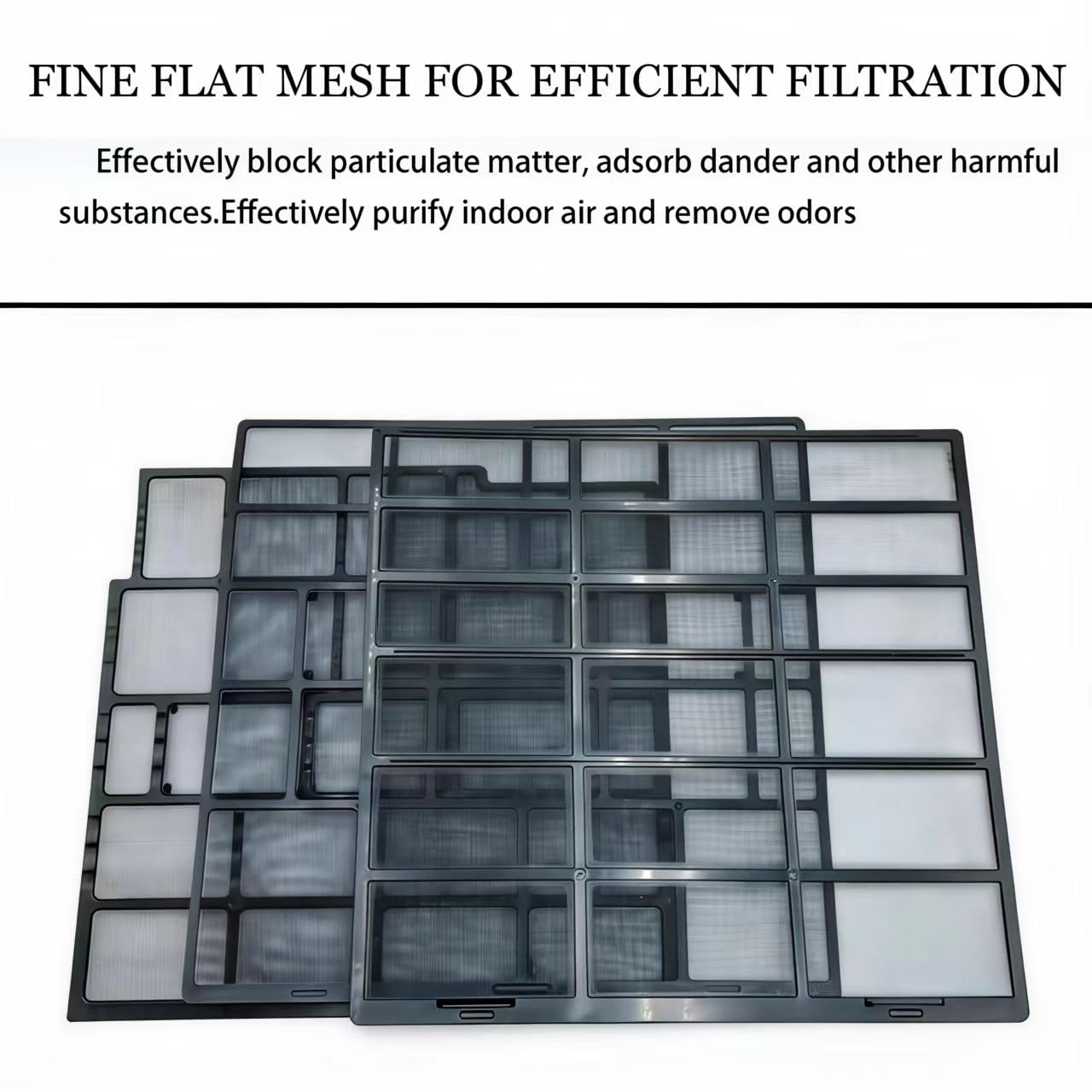 Filtro professionale per aria condizionata, filtro sottile con telaio in plastica, compatibile con condizionatori d'aria Haier (5514 & 5515)