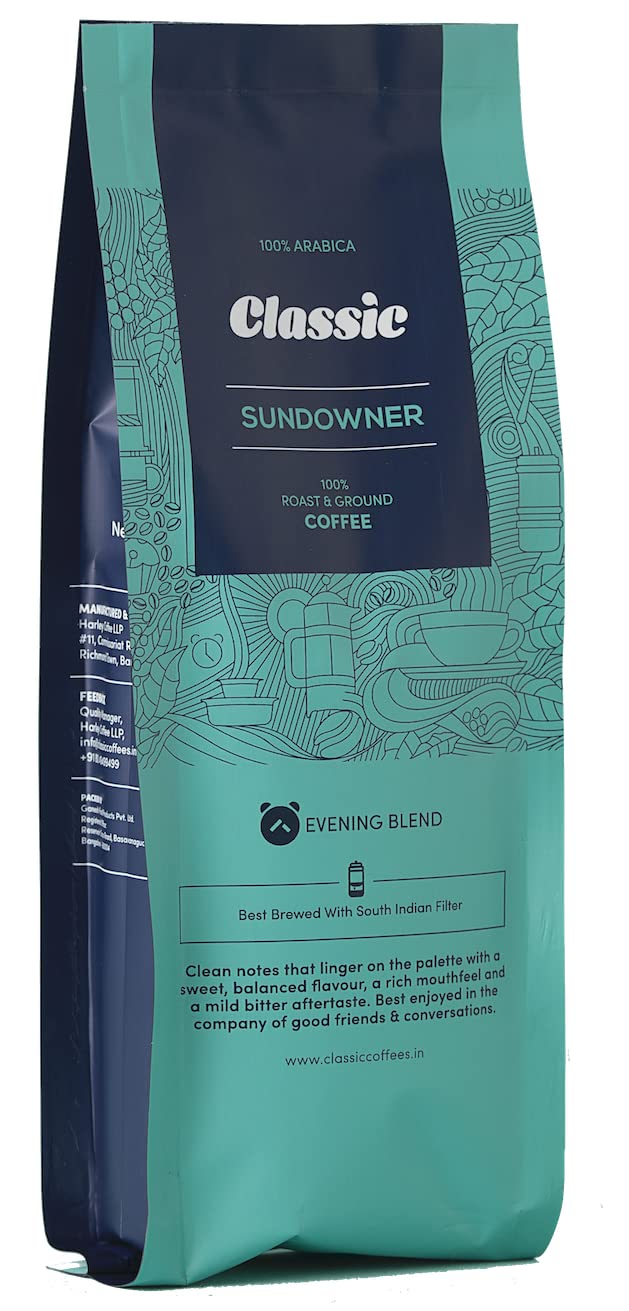 Classic Coffees Sundowner - Filter Coffee - 249 Grams (B071NS6K7D) Amazon Price History, Amazon Price Tracker