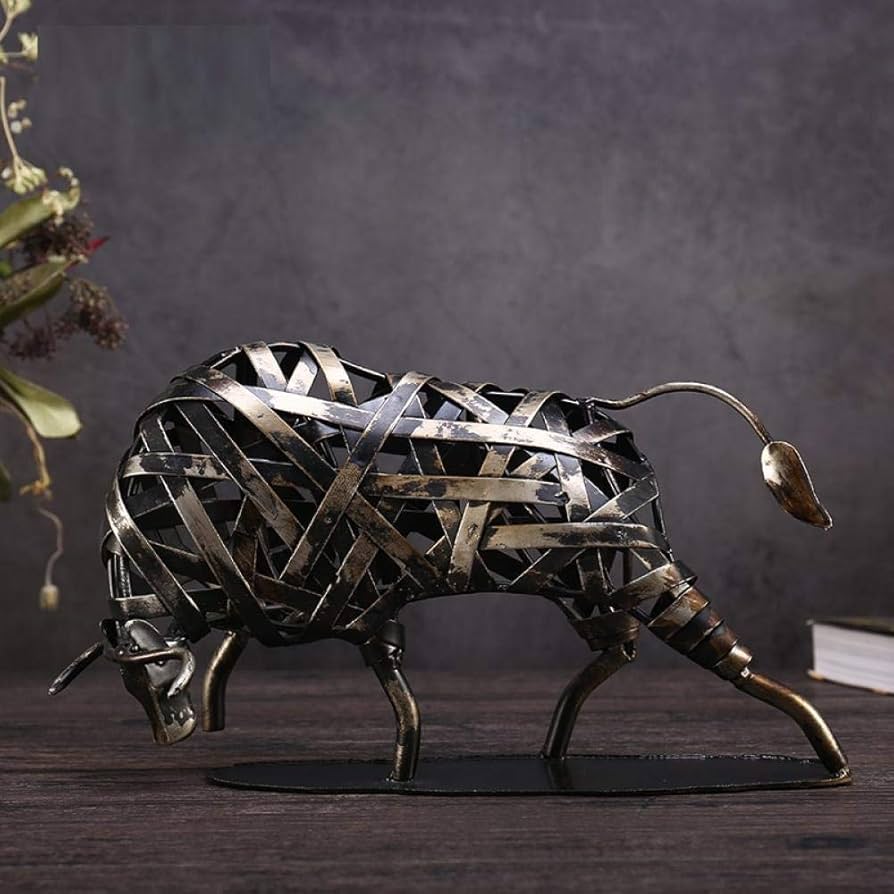 牛の木製インテリア（ハンドメイド） 牛の木製インテリア（ハンドメイド）