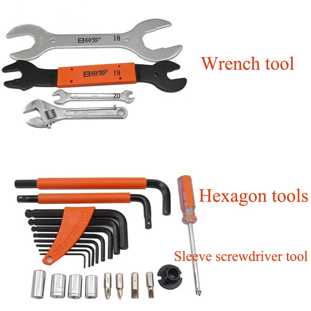 LWR Herramienta de Reparación de Bicicletas (22 Piezas)