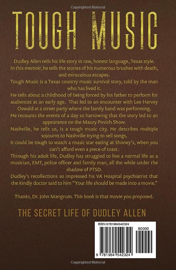 Tough Music: The Secret Life of Dudley Allen - Image 2