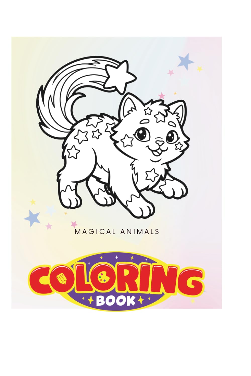 Magical Animals Coloring Book