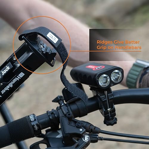 Miniatura 6 de The Original Handlebar Jack Soporte de reparación portátil V3 Fabricado en los Estados Unidos Desplazamiento de tierra de 3.7 pulgadas, para