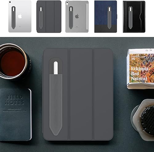 Miniatura 7 de MoKo Adhesivos para Apple Pencil Pro, Apple Pencil (USB-C), Apple Pencil de 12 generación, bolsa elástica de bolsillo para lápices, funda adhesiva