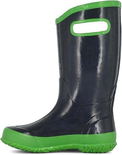 BOGS Unisex-Child Kids Rubber Waterproof Rain Boot for Boys and Girls