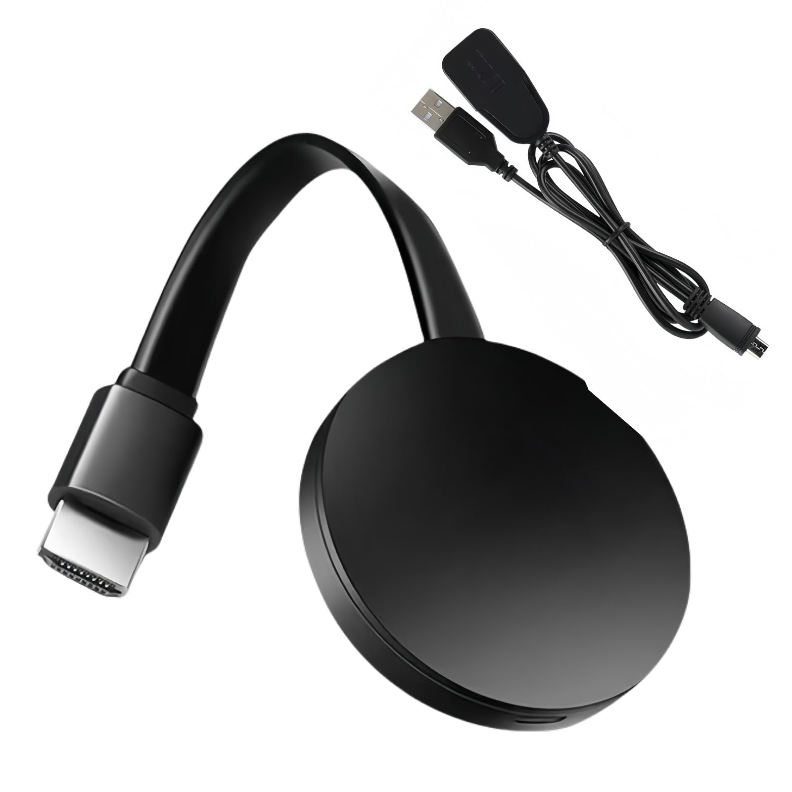 Adaptateur Dongle HDMI sans Fil 1080P pour TV, Dongle WiFi Affichage Écran Compatible Miracast, Airplay, DLNA, Streaming iOS Android Windows Mac, 2.4GHz Portable