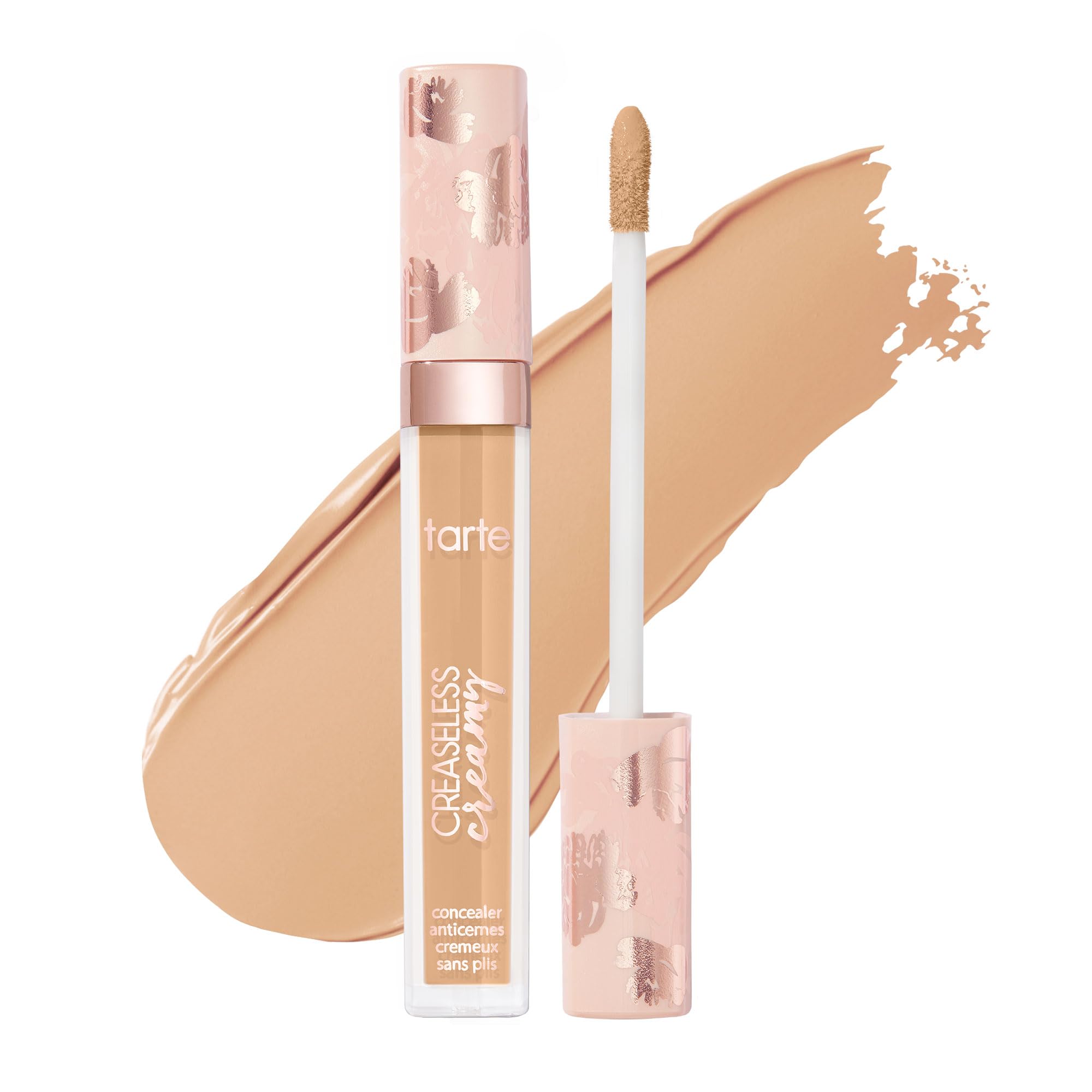 tarte creaseless creamy full-coverage concealer Waterproof Longwear Vitamin E Niacinamide Caffeine for covering Dark Circles Blemishes Hydrating Blurs