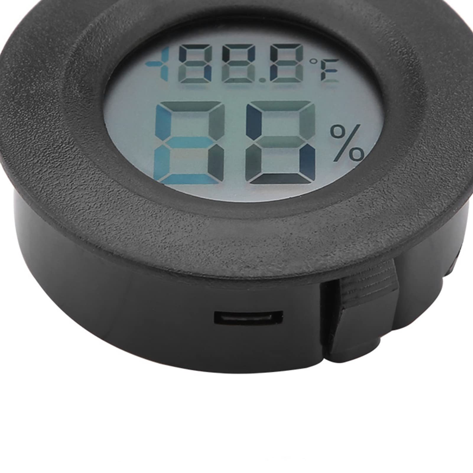 Mini termometr z higrometrem, elektroniczny cyfrowy wyświetlacz LCD, pomiar wilgotności powietrza dla zwierząt domowych, do inkubatorów, do hodowli gadów, pudełek, stacja pogodowa, szklarnia, piwnica