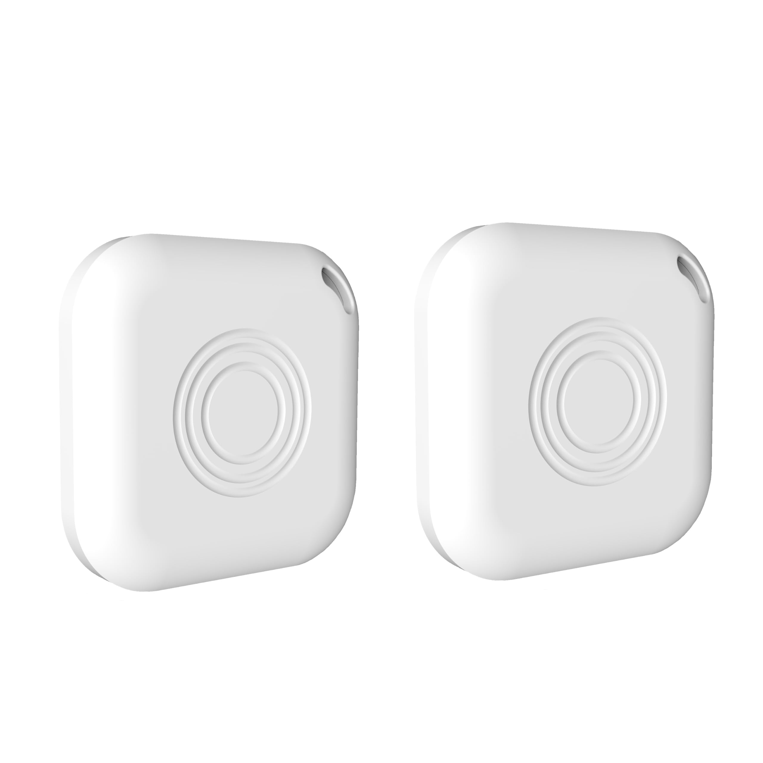 Gtminan Air Tracker Tag 2 Pack Smart Bluetooth Tracker, SmartTag Holder Works with Apple Find My (iOS Only) Key Finder Item Locator with Sound,
