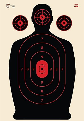 Miniatura 3 de Objetivos de tiro de papel de silueta, campo de tiro, objetivos divertidos, papel de campo de tiro, objetivos de silueta, rifle, pistola, pistola,