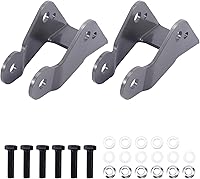 Vista 7 de Tuningsworld Extensión de amortiguador de 3" a 5" para Chevy Silverado C1500, para GMC Sierra C1500 2WD 1988-1998, soportes de extensión