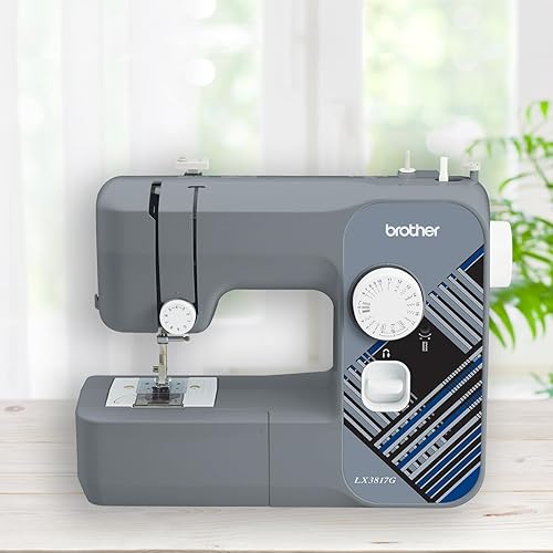 Miniatura 2 de Reacondicionado máquina de coser Brother de 17 puntadas de tamaño completo (reacondicionada) - 17 puntadas integradas - Enhebrado manual -