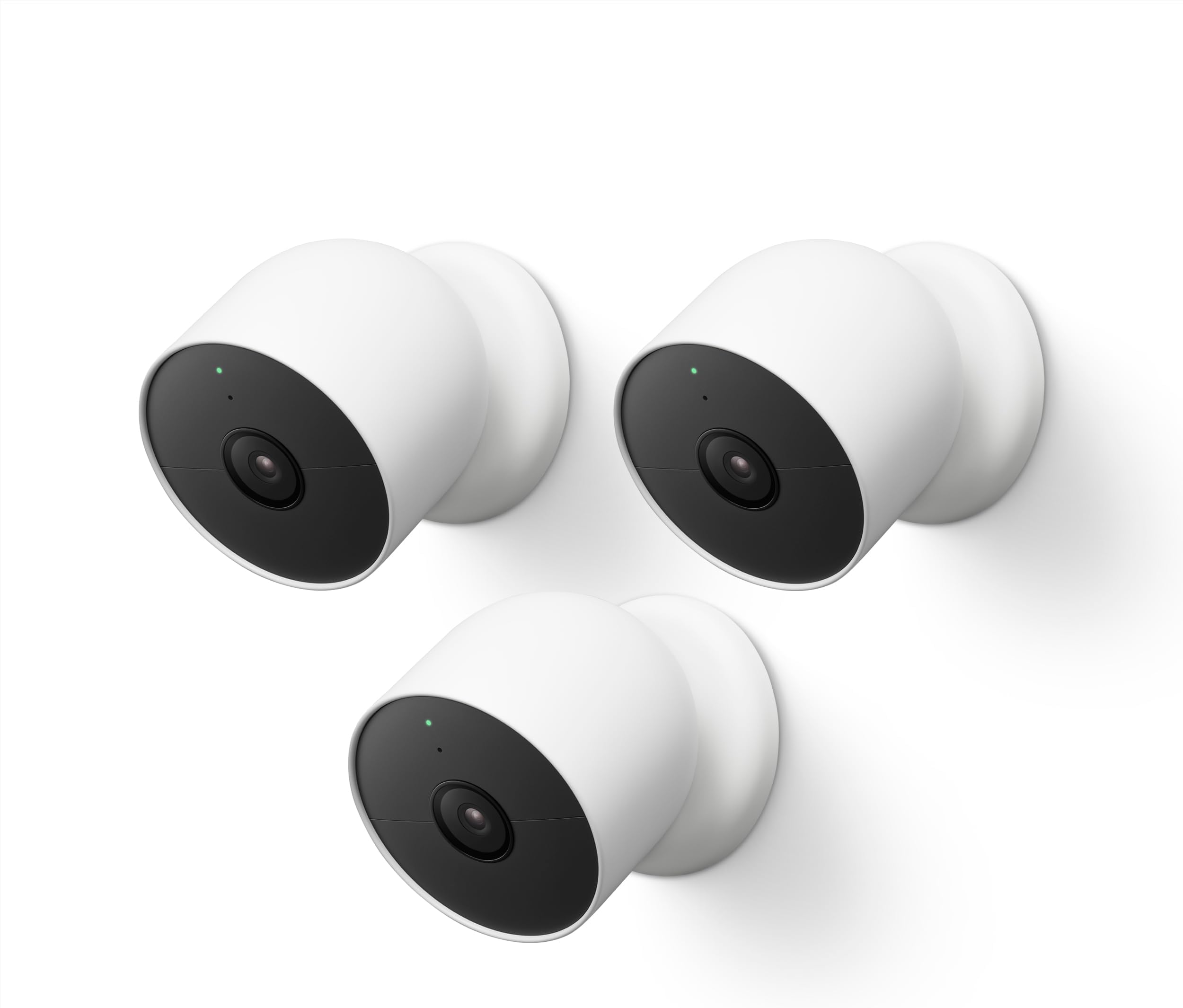 - Nest Cam Outdoor or Indoor/Battery - 2nd Generation (3 Pack)