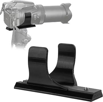 Compatible with Arca-Swiss Plate, Extended Base for Nikon P1000/P1100 | Camera Mount,Improves Balance, Reduces Lens Strain, and Enhances Stability During Handheld or Tripod Use