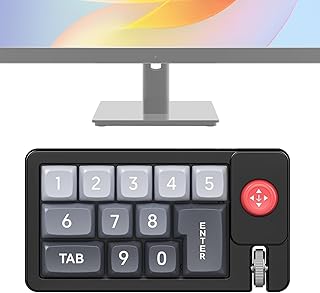 プログラマーキーボード - RGB メカニカルキーボード | 有線ホットスワップ可能テンキー ジョイスティック付き 人間工学設計 PCゲーム・音楽制作向け