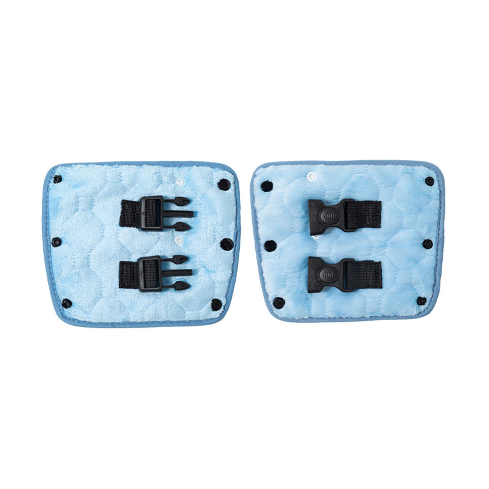 of 2 Adjustable Infant Seat Harness Clip Child Chest Buckles Set for Stable & Comfortable Road Trip Quick Install Car Clip