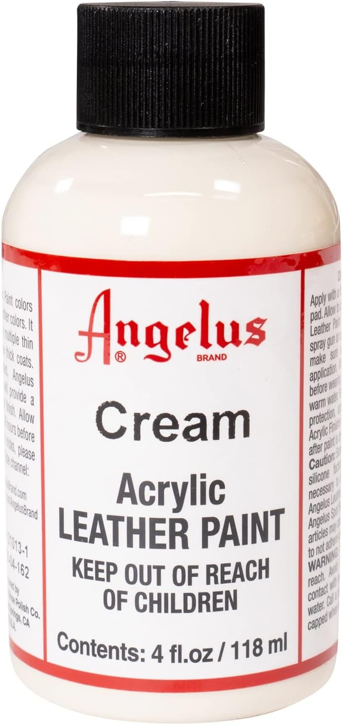Angelus Acrylic Leather Paint Cream 4oz Amazon.ca Home