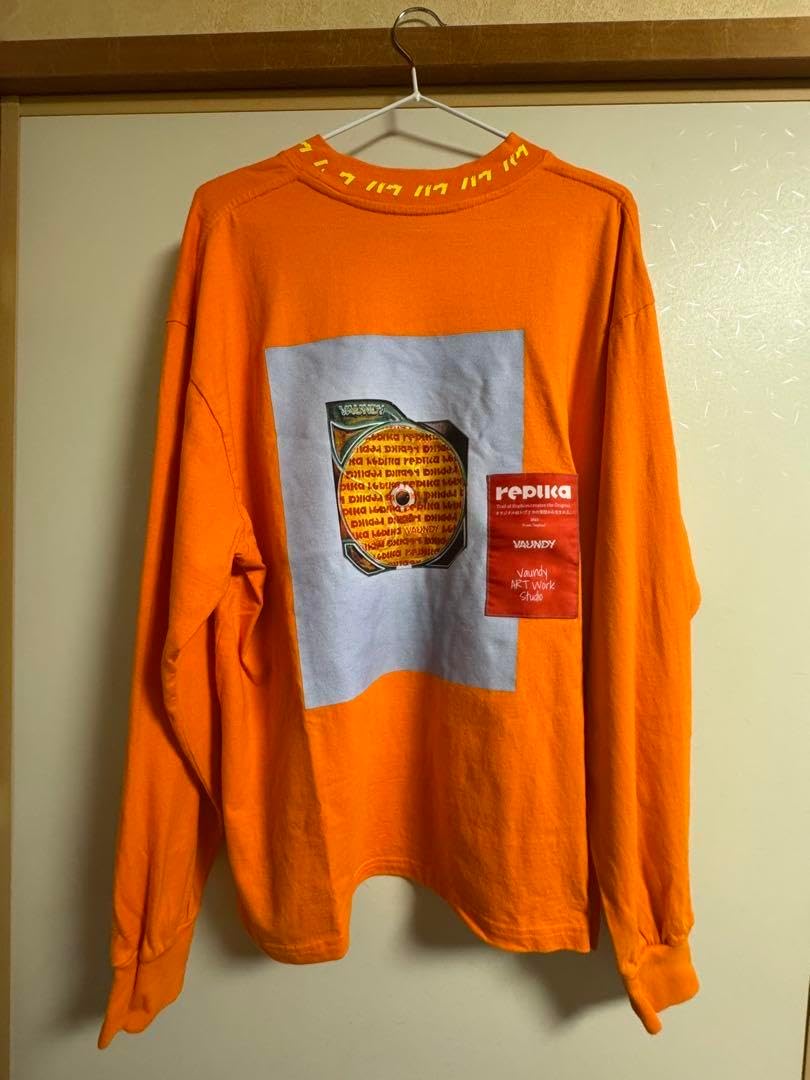 Vaundy ロゴTシャツ Lサイズ mandarin オレンジ ロッキン Vaundy_ART