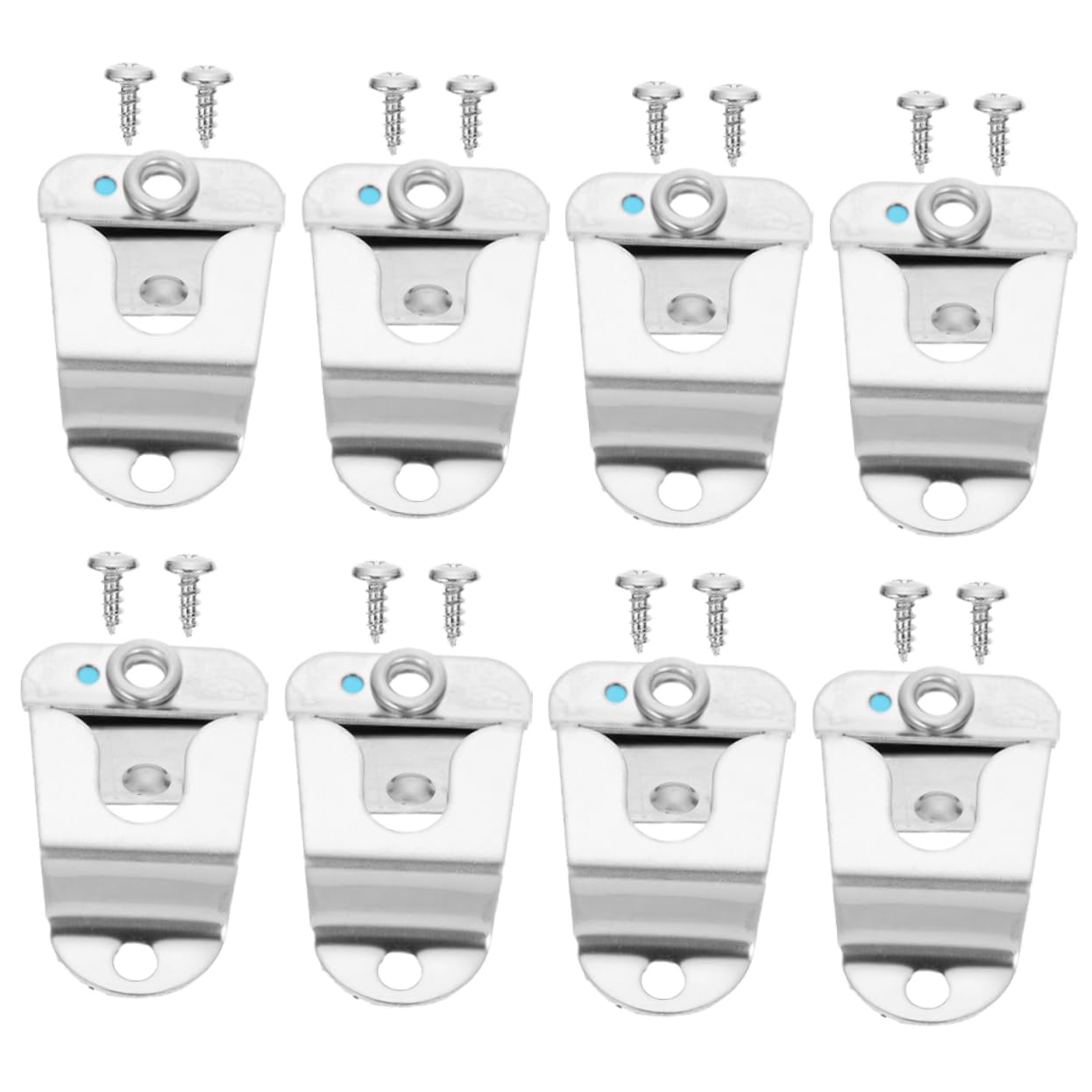 HANABASS 8Pcs Mic Hook Holders Clips for Securely Hanging Microphones Vehicles Compatible with Models Easy Installation with Screws