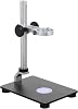 1pc Adjustable Microscope Holder Base with Built Light Source Stable Industrial Camera Support Bracket for Laboratory and Student Use Precision Stand for Accurate Viewing