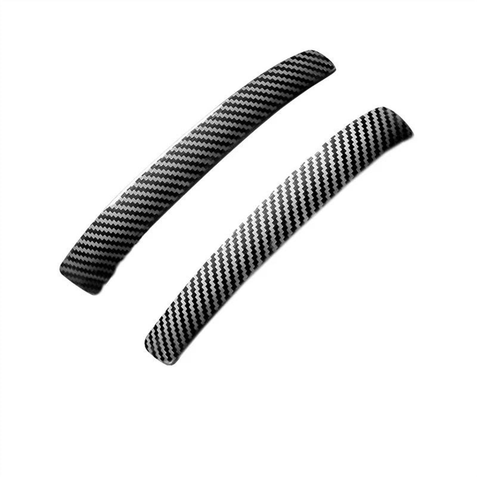 SLIMES Car Door Handle Cover Exterior Trim Decoration Accessories ABS for Smart for Fortwo 451 2005 Protection(Carbon A)