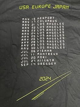 Amazon.co.jp: クラフトワーク フジロック2024 Tシャツ L