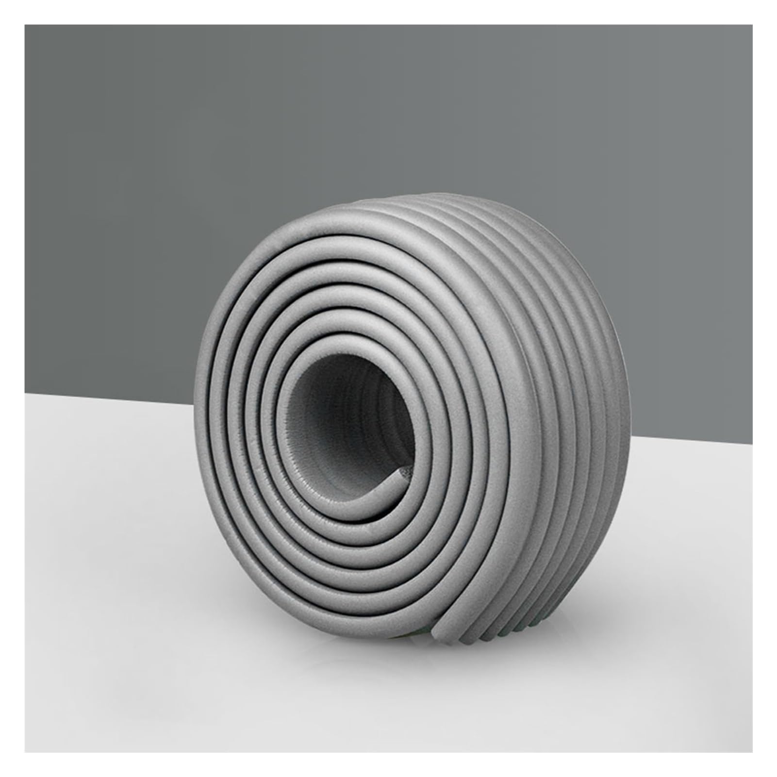 Miękka wyściółka z pianki NBR krawędzie mebli osłony zderzaków Protector poszewka na poduszkę stół blat kominkowy(Gray,6pcs)