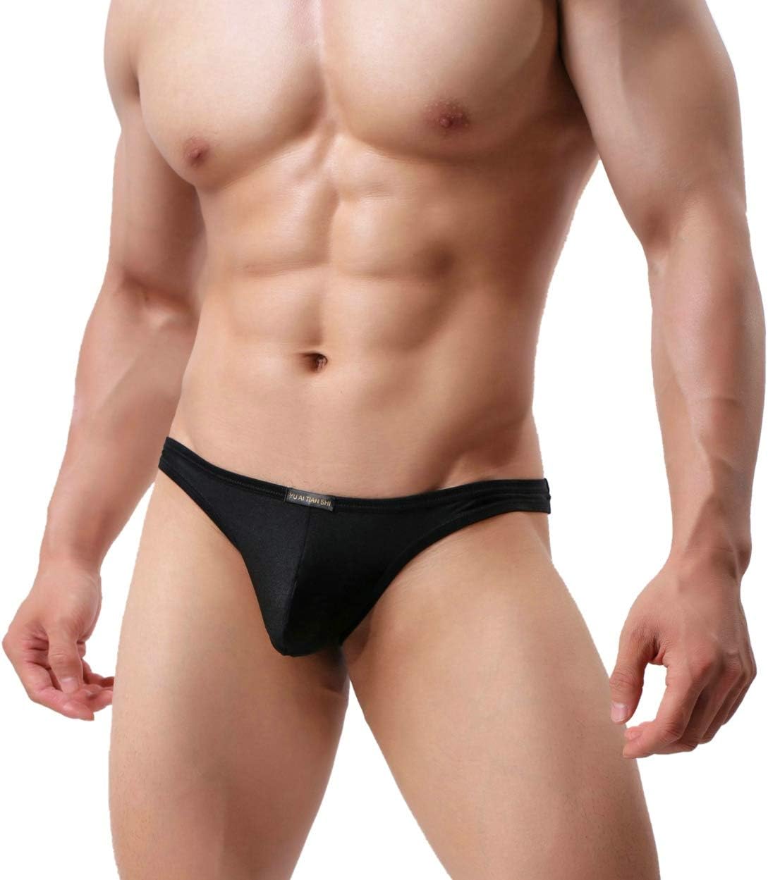 MuscleMate Premium Men's Thong Underwear, No Visible Lines, Men's Thong G-String Underpants