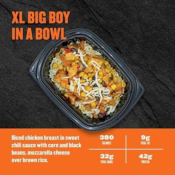 Clean Eatz High Protein Meal Plan Kit, Prepared Frozen Meals, Calorie-Controlled Entree Pack, High Calorie, Nutrients Dense, Pack of 6 Prepared Meals, Single Serving, Lunch & Dinner