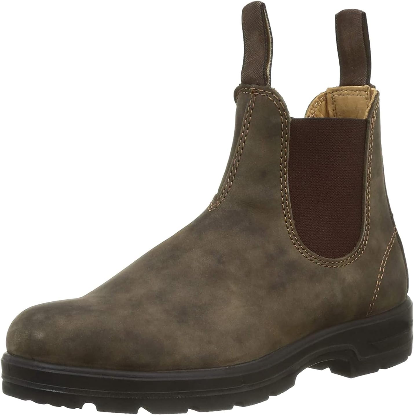 Men's Chelsea Boots Casual Slip On Comfortable Work Ankle Boots, Available in Big Sizes 13, 14, 15