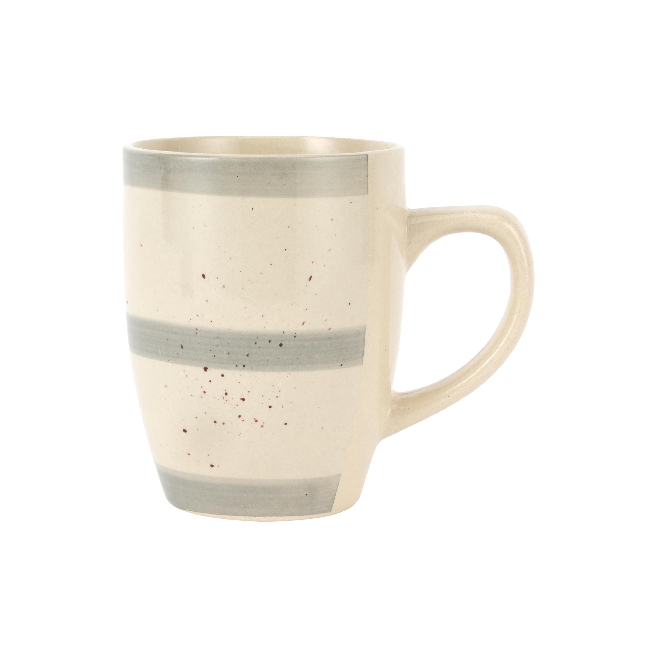 DelcasaDC3186 Stoneware Mug, Grey, 9 oz Capacity