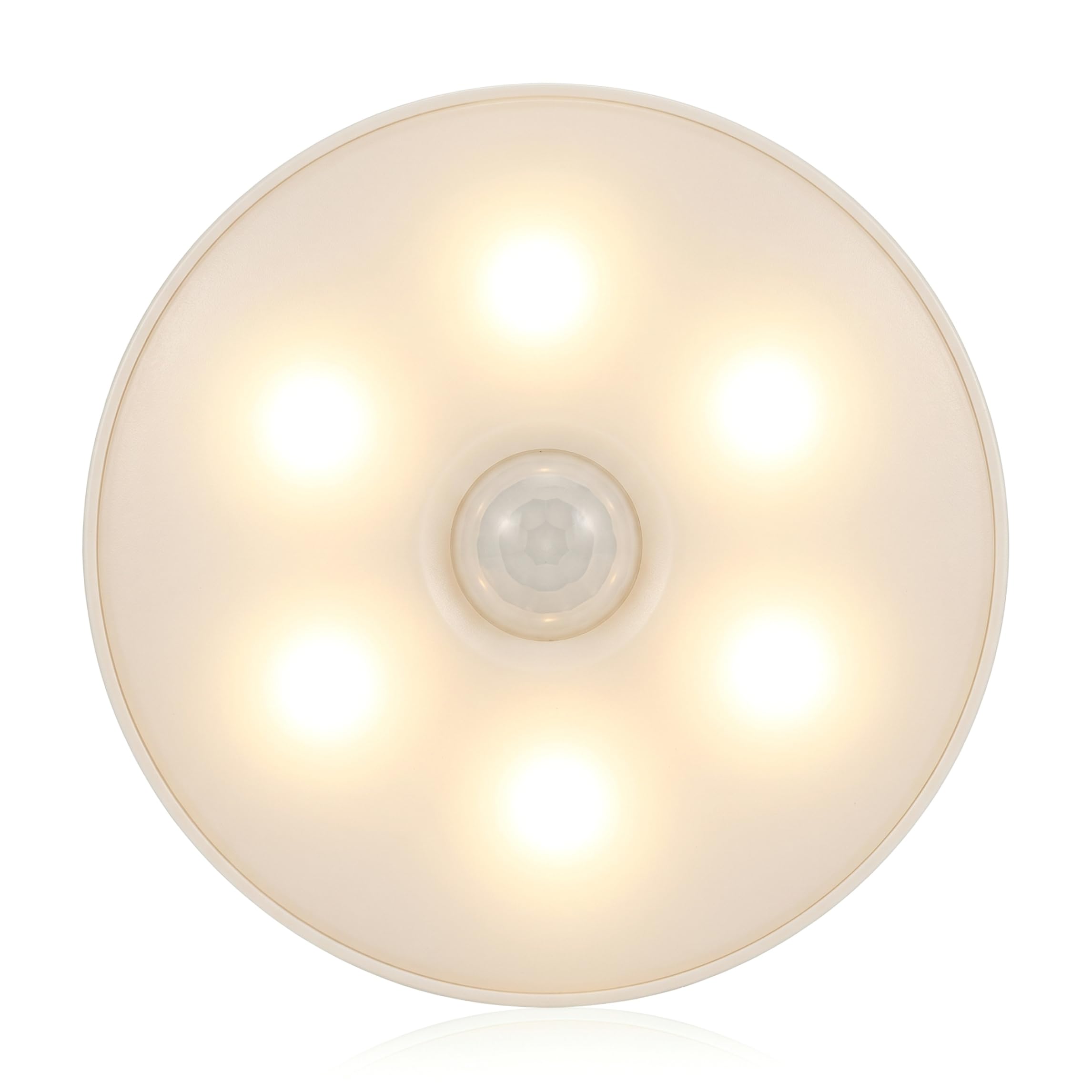 PithCogent Motion Light Indoor, Motion Light Indoor, Rechargeable Lights Magnetic Mount & Adjustable Dimming Nightlight for Stair, Bedroom, Bathroom, Warm