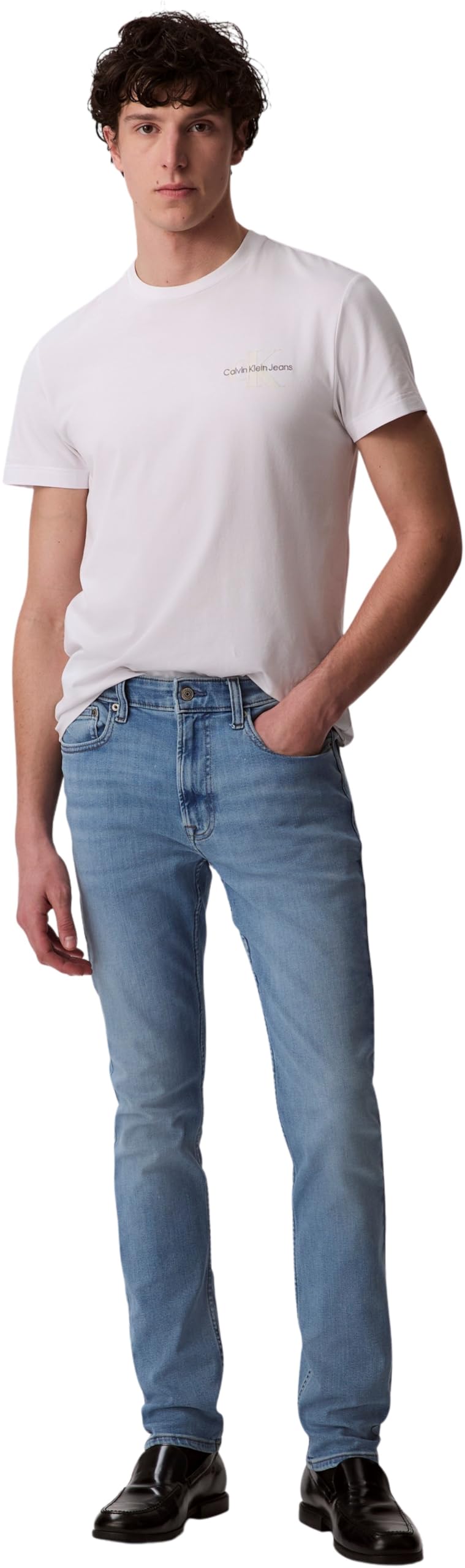 Calvin Klein Vaqueros Hombre Arrow Stone Skinny Fit