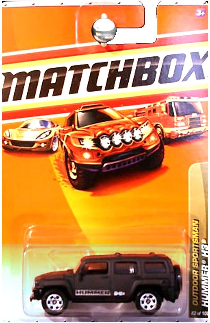 Matchbox 2010, Hummer H3 83/100, Outdoor Sportsman. 1:64 Scale.