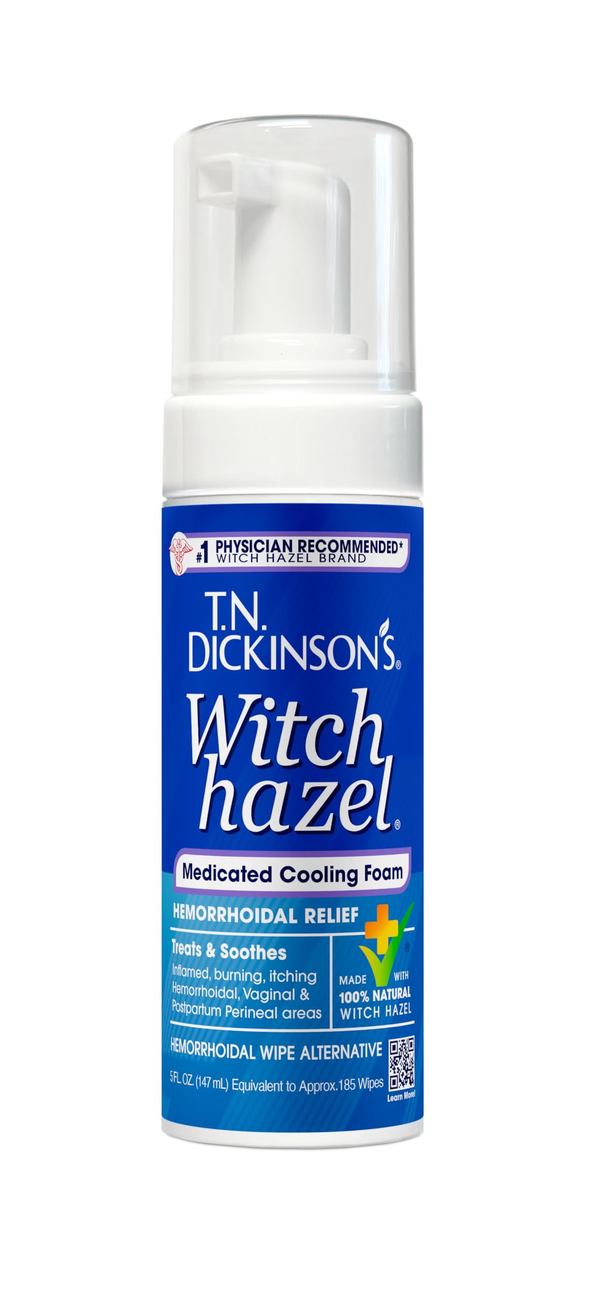 Amazon.com: T.N. Dickinson's Medicated Cooling Foam with Witch