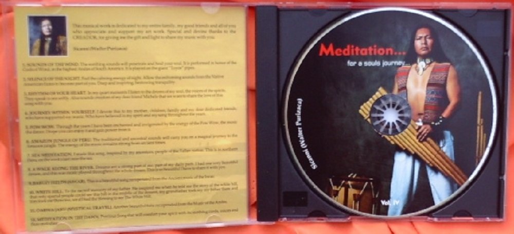 Meditation...for a Soul's Journey Native American Flute Music World Music Brand New CD