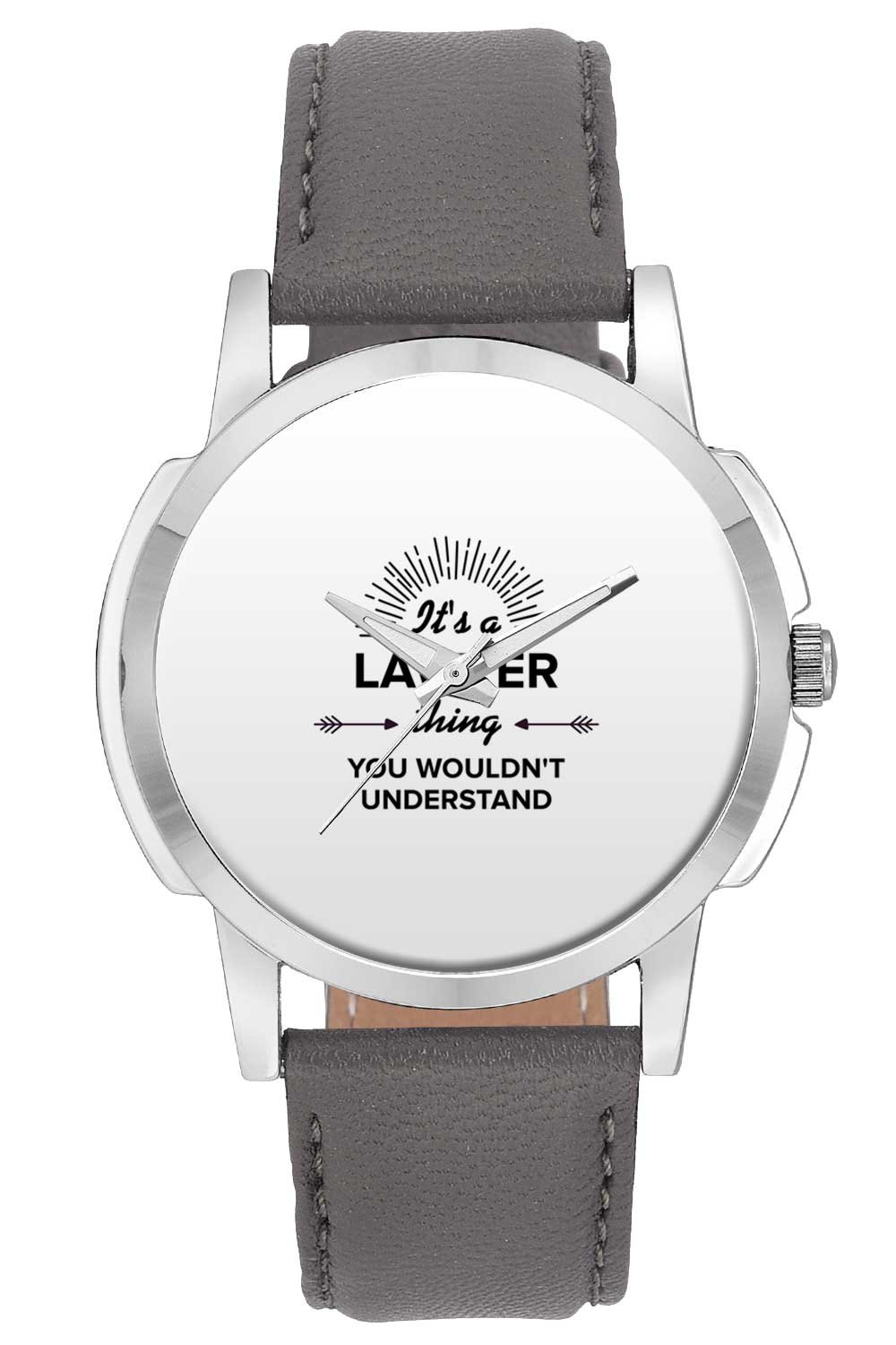 BIGOWL Wrist Watch for Men - Its a Lawyer Thing You Wont Get It | Best Lawyer Gift - Analog Mens and Boys Unique Quartz Leather Band Round Designer dial Watch (B074CMHWJS) Amazon Price History, Amazon Price Tracker
