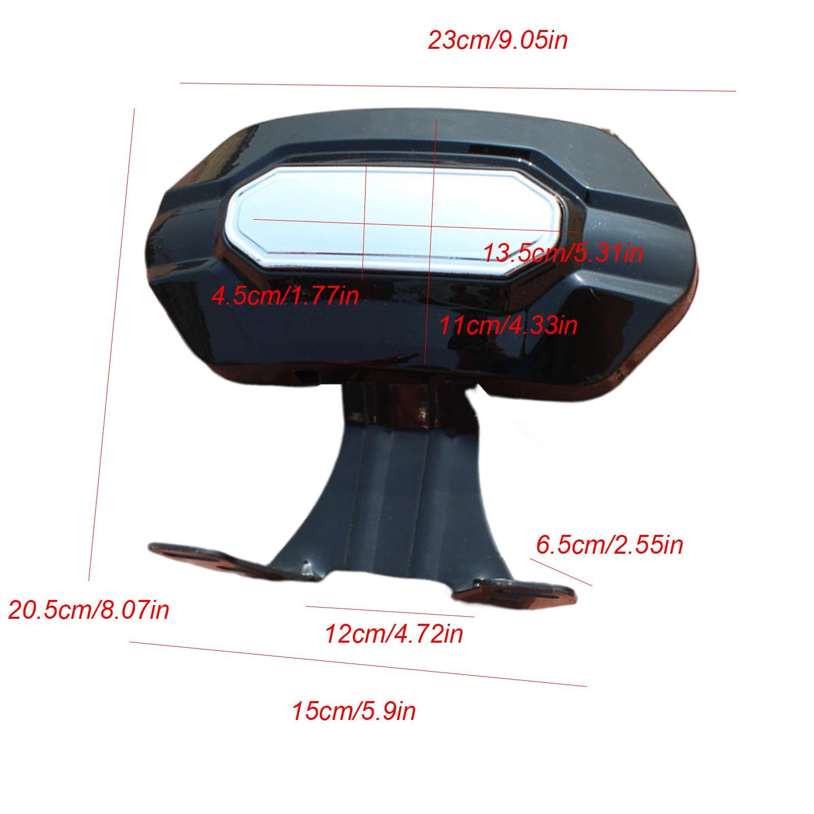 Dossier de moto | Coussin de soutien rembourré, siège de sécurité pratique pour moto, siège de sécurité pour passager