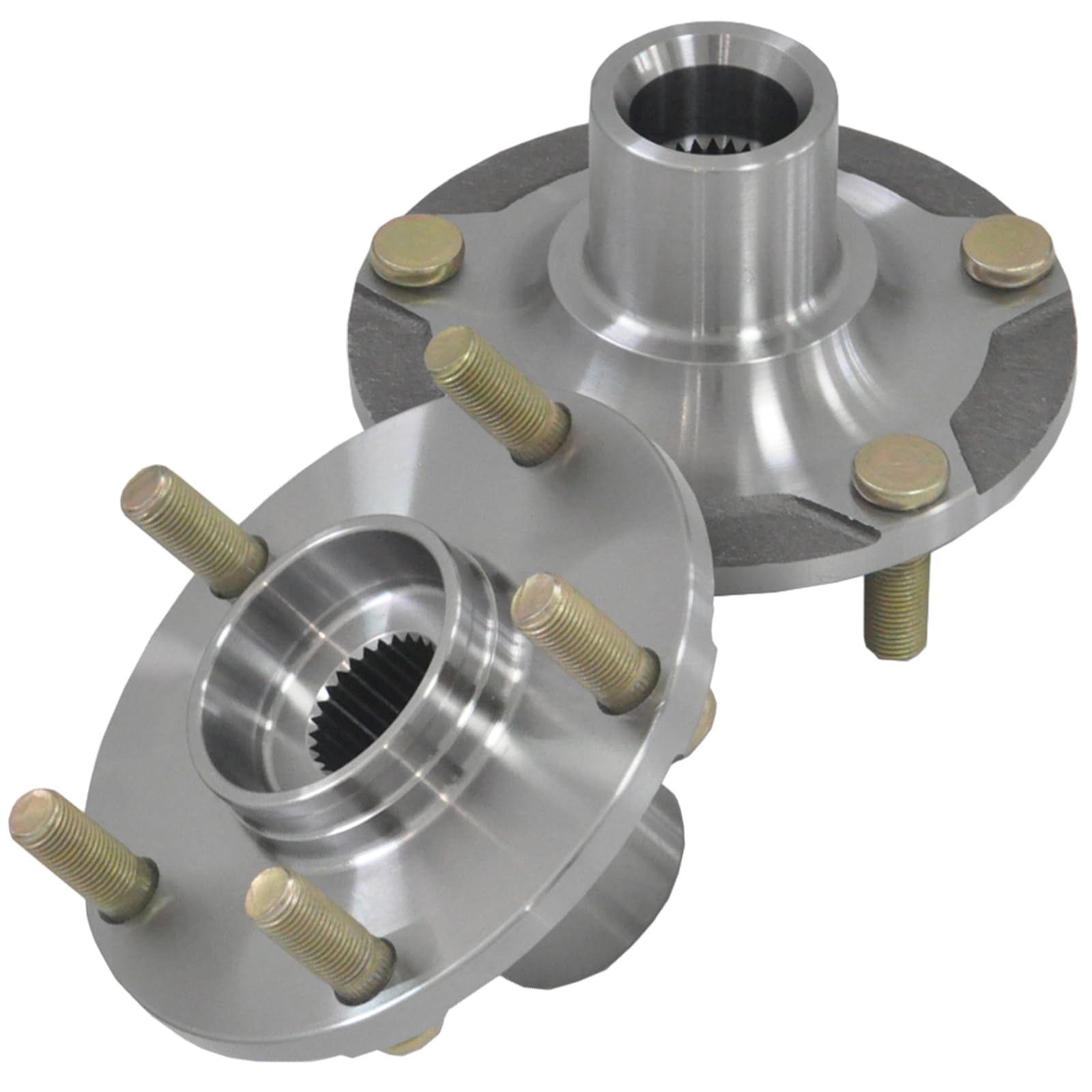 4342080801 2 Pack Front Left/Right Wheel Hub for Suzuki SX4 2007 2008 2009 2010 2011 2012 2013 2014 AWD FWD Non-ABS Pair