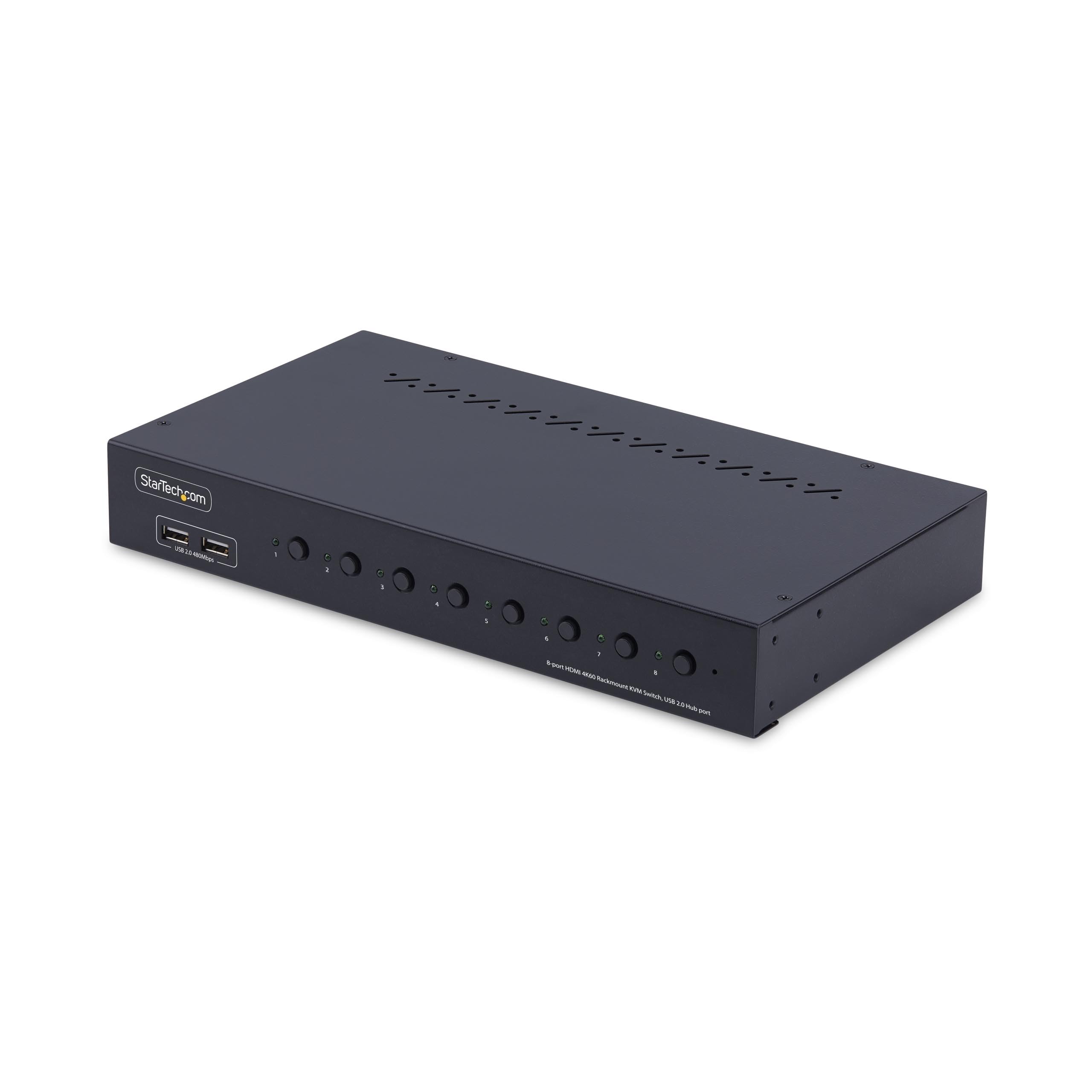 Amazon.com: StarTech.com 8-Port HDMI KVM Switch w/1U Rack Mount